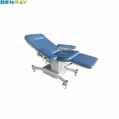 Hydraulic blood donation chair