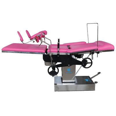 Hydraulic obstetric table