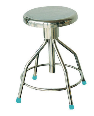 Hospital Clinic Stainless Steel Height Adjustable Doctor Stool
