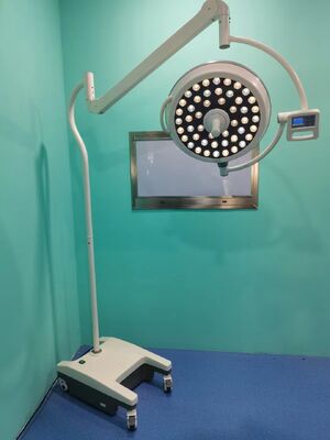BR-OT500LB LED Examination Shadowless Hospital Mobile Theater Room Stand Type Surgical Surgey Medical Dental Operating Lamp