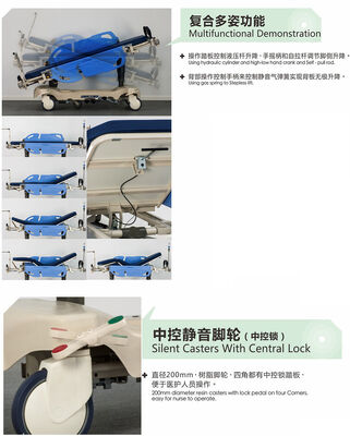 Hydraulic Stretcher Hospital Transport Stretcher