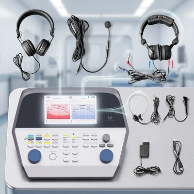 QA700 Type 2 Clinical Audiometer Diagnostic Hearing Test System with 7 Inch Touchscreen