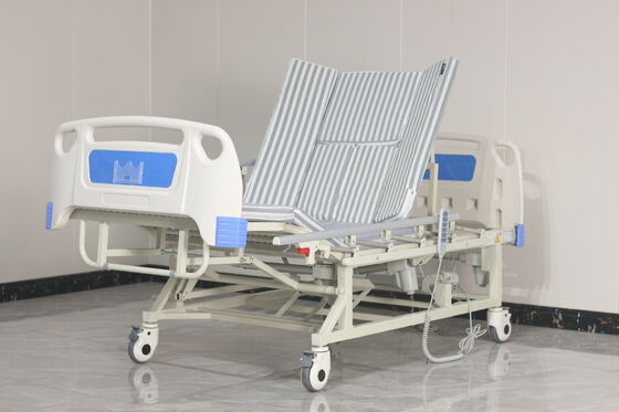 4 Motor Electric Integrated Nursing Care Bed 2050x960mm with Toilet Aperture Function