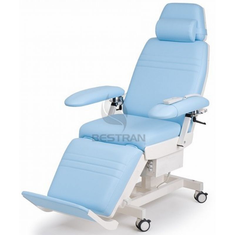 Electric blood donation chair