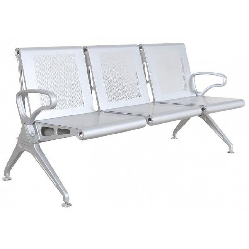 3-seat Steel Waiting Chair