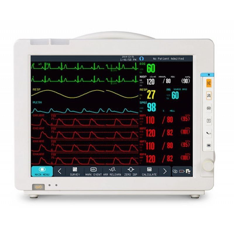 12.1" Color Touch Screen Patient Monitor
