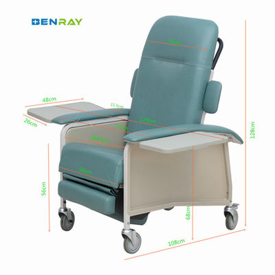 ভাল মানের হাসপাতাল ক্লিনিক হোম ব্যবহার আবাসিক recliner চেয়ার বিছানা বিক্রয়