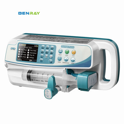 উচ্চ নির্ভুলতা পোর্টেবল মেডিকেল সিরিঞ্জ ইনফিউশন পাম্প অটো সিরিঞ্জ স্বীকৃতি অডিও ভিজ্যুয়াল অ্যালার্ম সহ স্ট্যাকযোগ্য ক্লিনিকাল ইনফিউশন সরঞ্জাম